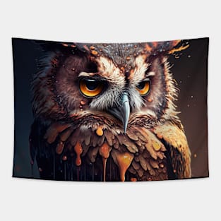 Hot Owl - Awesome Owl #7 Tapestry