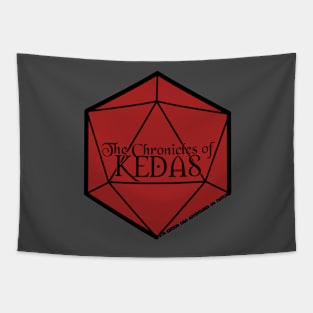 The Chronicles of Kedas Logo Shirt Tapestry