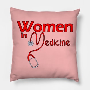 Women in Medicine Pillow