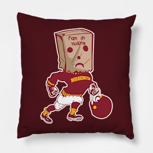 Washington Fan In Hiding Pillow