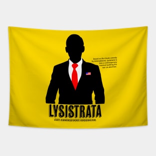 Republican Congress Man with Logo Tapestry