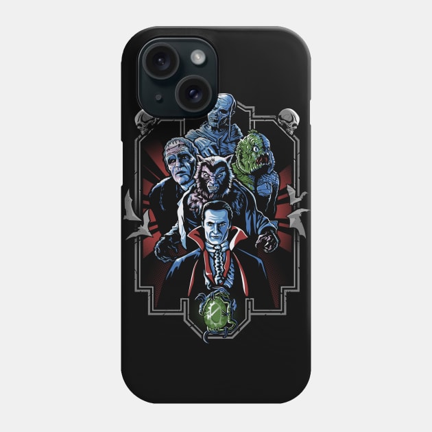 Enter the Monsters Phone Case by BER