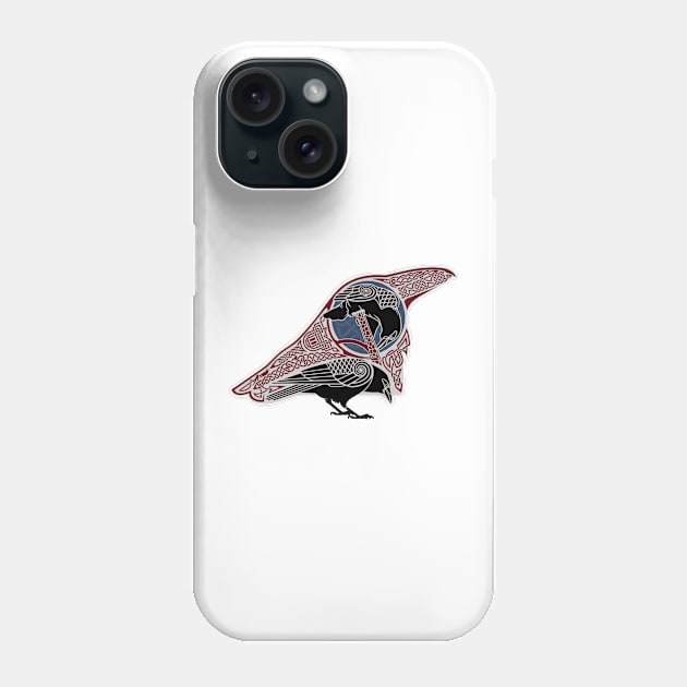 Ravens in Knots Phone Case by BurrowsImages