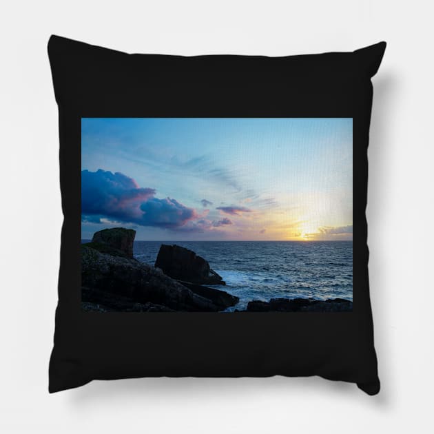 Split Rock Clachtol Beach Pillow by TMcG72