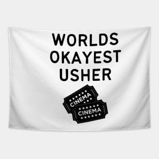 World okayest usher Tapestry