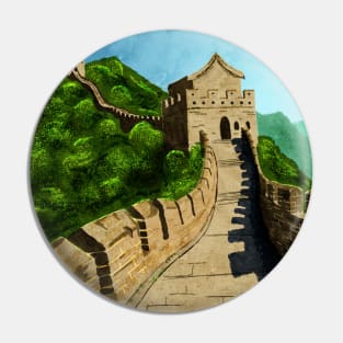 The Great Wall of China - Black Pin