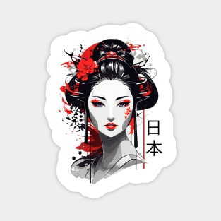 Geisha Magnet
