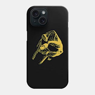 MF Doom Mask Yellow Phone Case