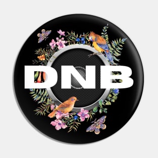 DNB - Bass Birds Pin