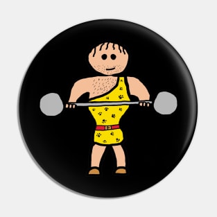Circus Strongman Pin