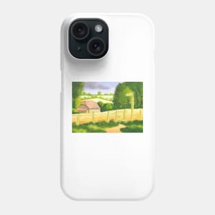 The Barn in Cornfield Phone Case