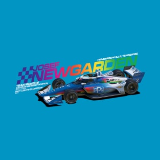 Josef Newgarden 2022 alt (rainbow) T-Shirt