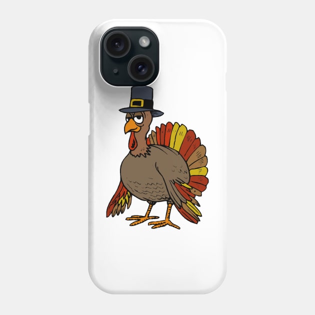 Thanksgiving Turkey Phone Case by valentinahramov