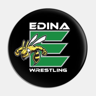 Edina Wrestling Crest - Full Pin