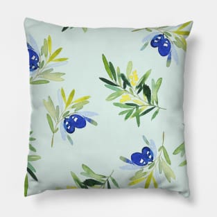Olives pattern texture Pillow