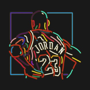 BASKETBALLART - JORDAN LAMP T-Shirt