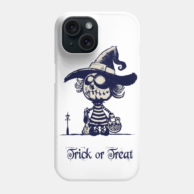 Trick or treat Phone Case by mangulica