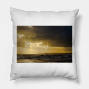 Stormy outlook Pillow