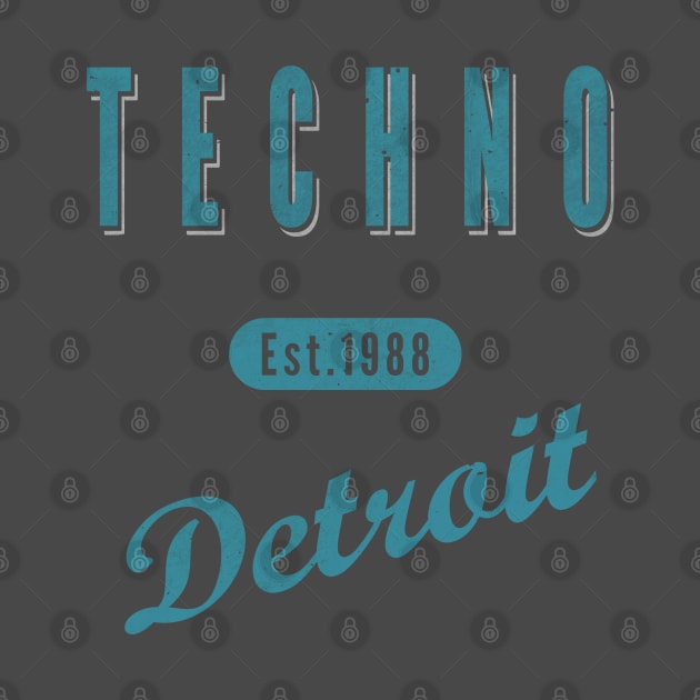 TECHNO 1988 DETROIT by KIMIDIGI