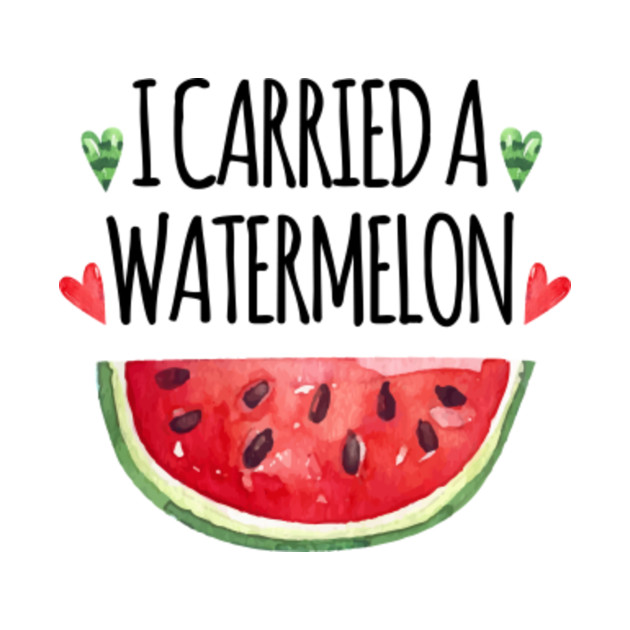 Onwijs i carried a watermelon - I Carried A Watermelon - Kids T-Shirt WY-41