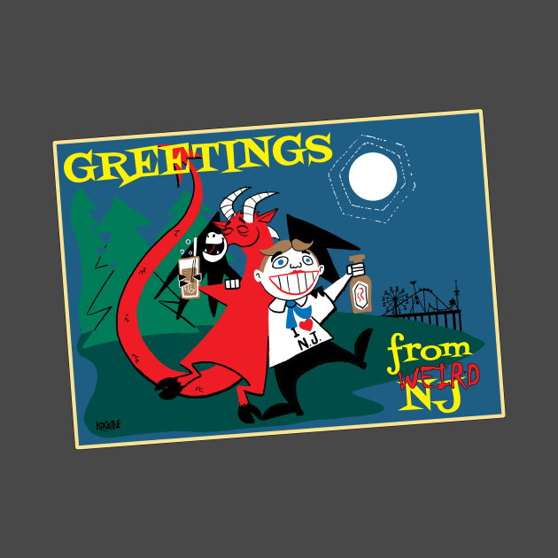 Greetings from Weird NJ by Tom Krohne