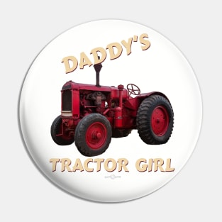 Daddy's tractor girl Pin