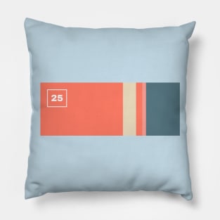 Number 25 Pillow