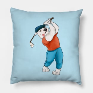 Anyone can love golf Pillow