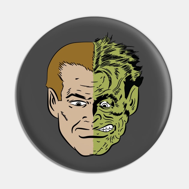 Two-Face Pin by tdK