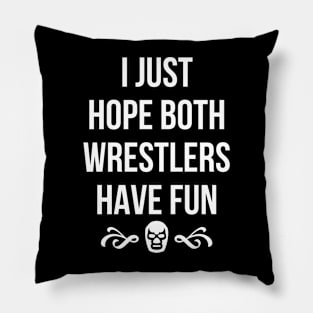 Wrestlers Fun Pillow