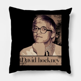 David hockney Pillow