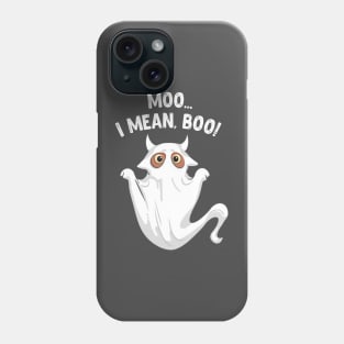 Moo I Mean Boo Phone Case