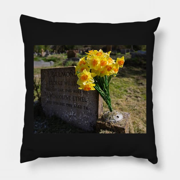 Beaudesert St Nicholas  church Pillow by jasminewang