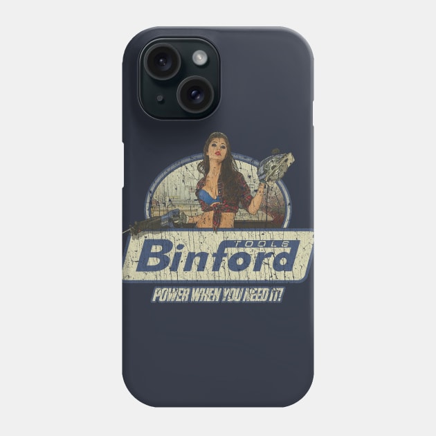 Binford Tools Power When You Need It 1991 Phone Case by JCD666