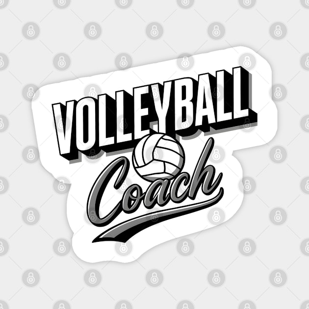 Volleyball Coach | Sports lover gifts Magnet by T-shirt US