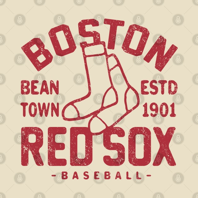 Boston Red Sox Retro 1 by Buck Tee by Buck Tee