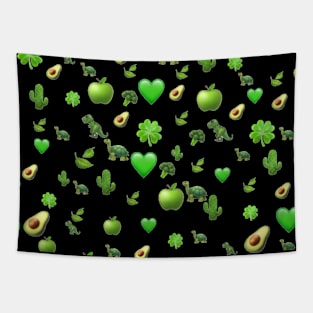 cute emoji pattern Tapestry