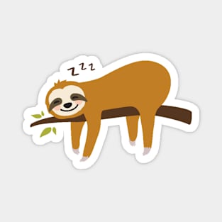 Lazy sloth Magnet