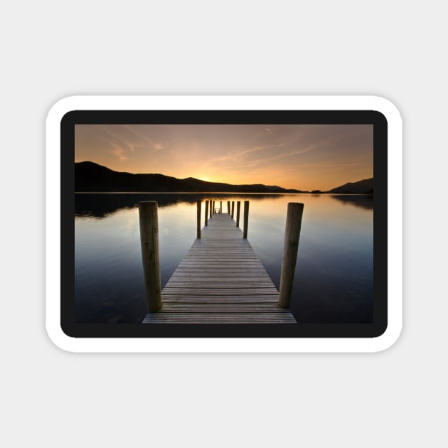 The Ashness Ferry Landing at Derwent Water Lake District Magnet by GSpiller