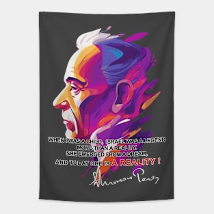 Shimon Peres Tapestry