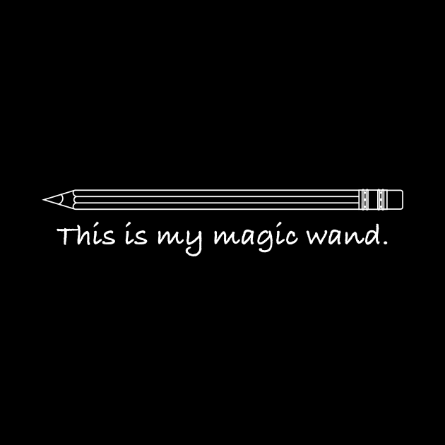 This is my Magic Wand by artfulfreddy