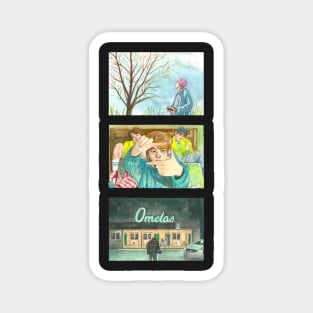 Spring Day BTS Watercolor Set Magnet