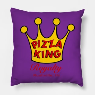 Pizza King Cowboy Logo Pillow