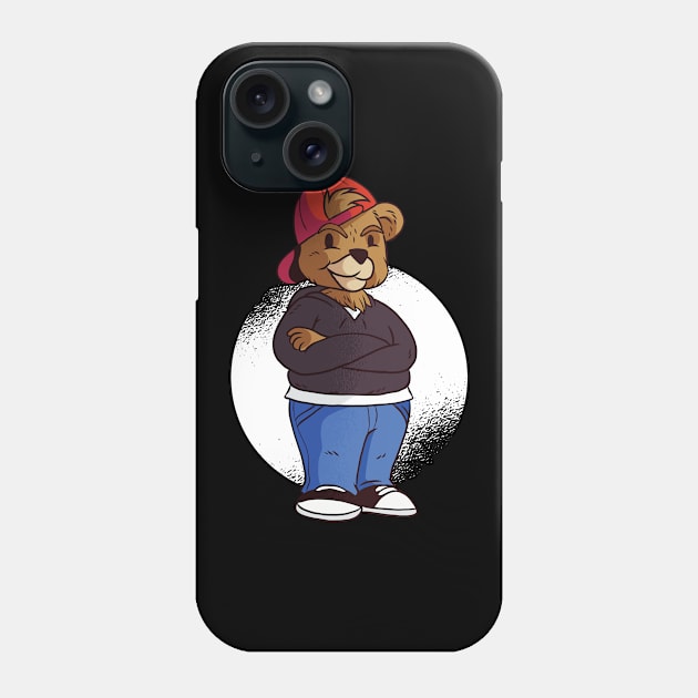 Teenager Bear Phone Case by BamBam