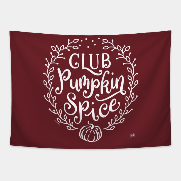 Pumpkin Spice Tapestry by DoubleBrush