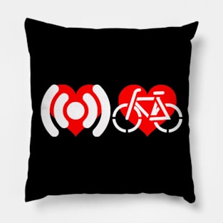 Heart Heart Sound Bike W Pillow