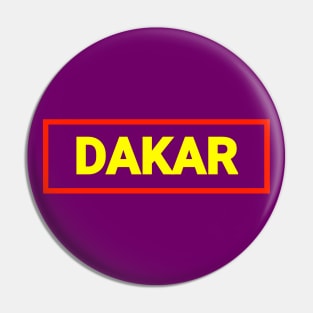 Dakar - J'aime ma ville Pin