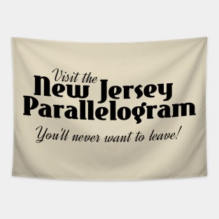 Visit the New Jersey Parallelogram! Tapestry