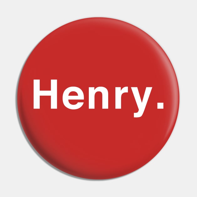 Henry Pin by Confusion101