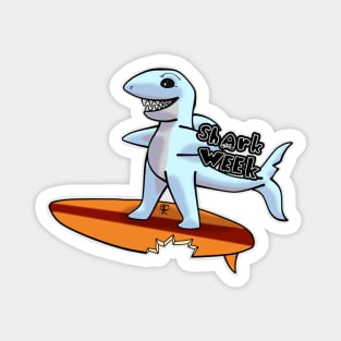 Shark Surfer Magnet